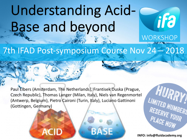 1st Acid-Base course