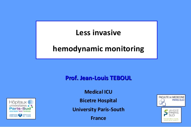 Less invasive hemodynamic monitoring