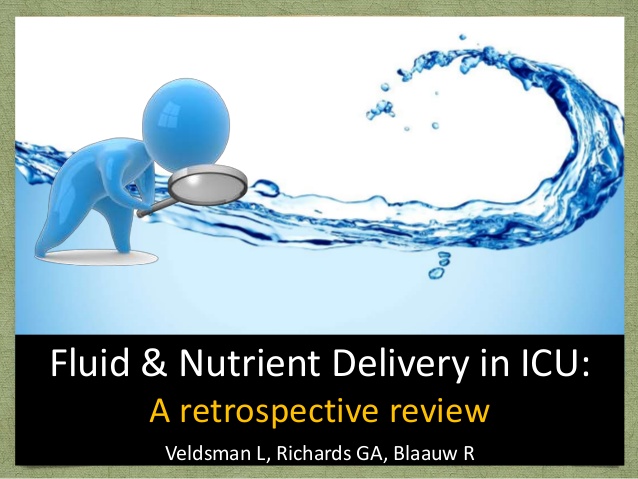 Fluid & Nutrient Delivery in ICU: A retrospective review
