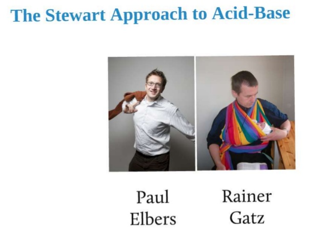 The stewart approach to acid-base