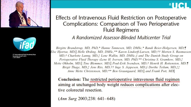 Perioperative fluid management - how restrictive should we go